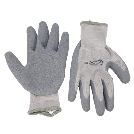 Safe Handler Ultra Stretch Grip Gloves, Grey, OSFM, PR BLSH-ESRG-18GY